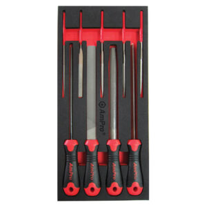 Ampro 9 Piece 8 File Diamond Needle Set FT