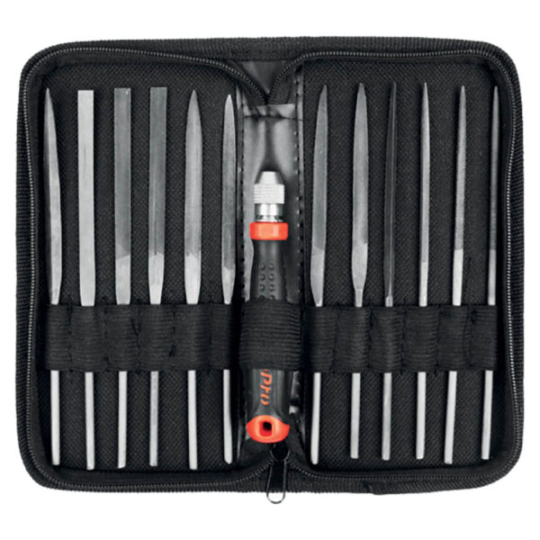 Ampro 12 Piece Exchange Needle File and Diamond File Set