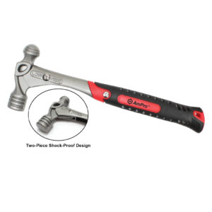 Ampro 440g Shock-proof Ball Pein Hammer
