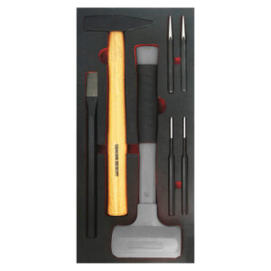 Ampro 7 Piece Hammer Punch and Chisel Set FT