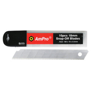 Ampro 10 Piece Snap-Off Replacement Blades