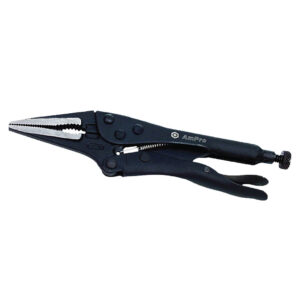 Ampro 9" Long Nose Lock Grip Pliers
