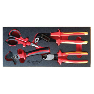 Ampro 4 Piece Insulated Tool Set FT