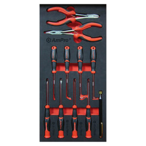 Ampro 11 Piece Precision Screwdriver Pliers and Pick Tool Set