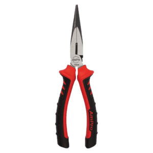 Ampro 6" (150mm) High Leverage Long Nose Pliers