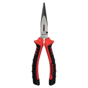 Ampro 8" (200mm) High Leverage Long Nose Pliers