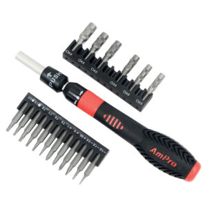 Ampro Gearless Extendable Precision Bit Driver Set