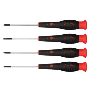 Ampro 4 Piece Precision Screwdriver Set
