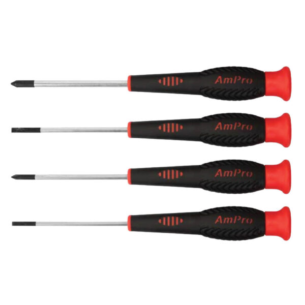 Ampro 4 Piece Precision Screwdriver Set