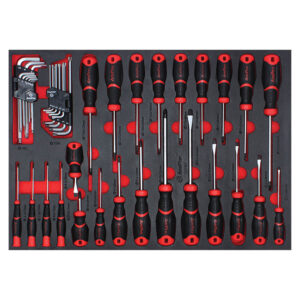 Ampro 42 Piece Power Grip Master Screwdriver Set FT
