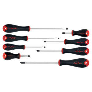 Ampro 8 Piece Xtro Soft Pro Screwdriver Set (PH and Slot)