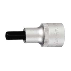 Ampro 1/2" Drive x 19mm - Tamper Proof Hex Bit Socket