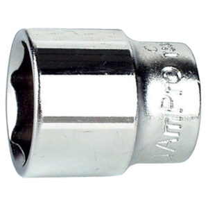 Ampro 3/8" Drive x 17mm 6 PT Socket