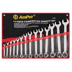 Ampro 14 Piece Combination Wrench Set (10- 32mm)