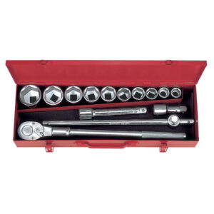 Ampro 14 Piece 3/4" Drive 6 PT Socket Set - Metric