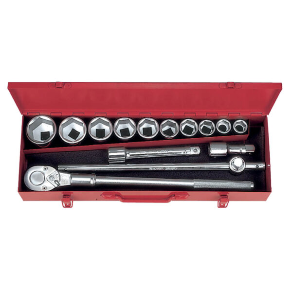 Ampro 14 Piece 3/4" Drive 6 PT Socket Set - Metric