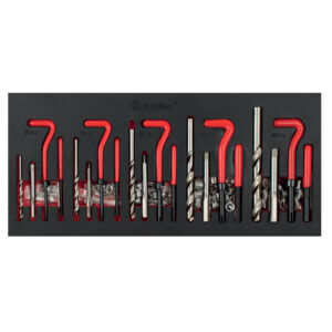 Ampro 131 Piece Thread Repair Tool Set FT