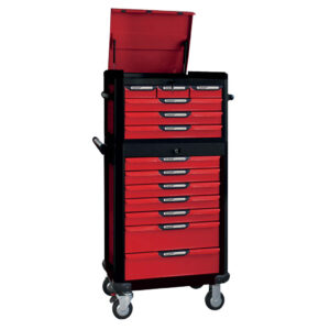 Ampro 327 Piece 1/4" +3/8" and 1/2" Drive 6 & 7-Drawer Wagon Set