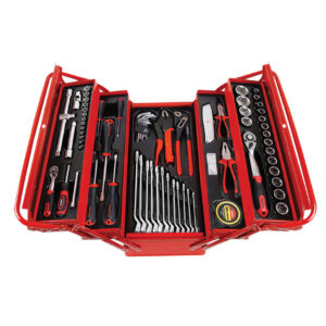 Ampro 76 Piece 1/4" and 1/2" Drive Canti-lever Tool Set