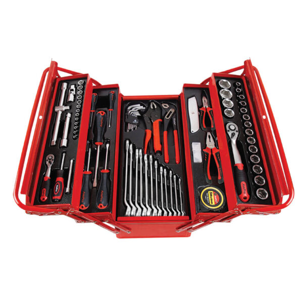 Ampro 76 Piece 1/4" and 1/2" Drive Canti-lever Tool Set