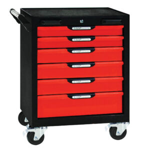 Ampro 134 Piece 1/4" and 3/8" Drive 6-Drawer Wagon Tool Set