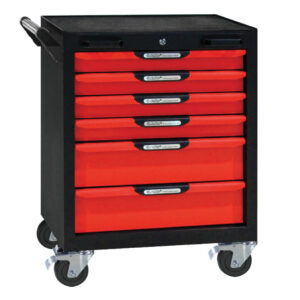 Ampro 215 Piece 1/4" + 3/8" and 1/2" Drive 6-Drawer Wagon Tool Set
