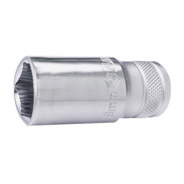 Ampro Bolt-Fit 1/2" Drive 27mm 6 PT Deep Socket
