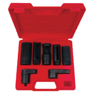 Ampro 7 Piece Oxygen Sensor Socket Set