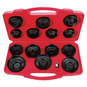 Ampro 14 Piece Cup Type Oil Filter Wrench Set