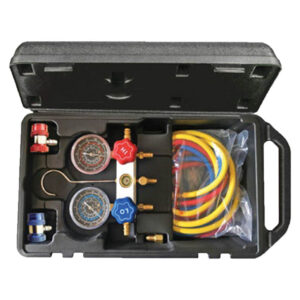 Ampro A/C Manifold Gauge Set (Aluminium Body)