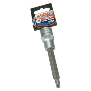 MidasPro T40 Male Torx Socket 100mm Long CV