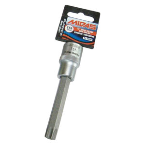 MidasPro T55 Male Torx Socket 100mm Long CV