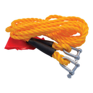 Autogear 14mm Nylon Tow Rope - D Shackels