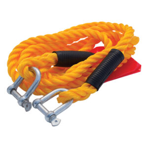 Autogear 18mm Nylon Tow Rope - D Shackels