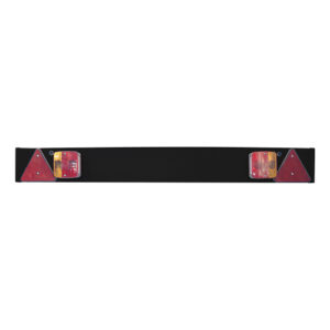 Autogear Trail Board Black with Lamp / Reflector / Cable and Plug