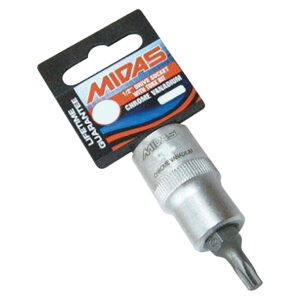 MidasPro T27 Male Torx Socket 55mm Long CV