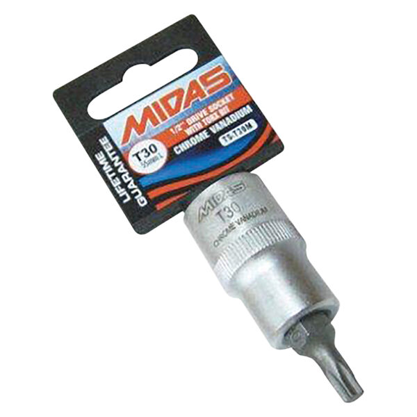 MidasPro T30 Male Torx Socket 55mm Long CV