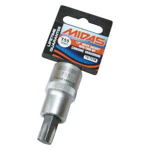 MidasPro T55 Male Torx Socket 55mm Long CV