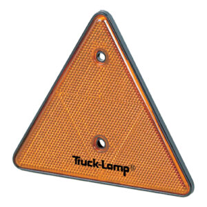 Truck Lamp Yellow Reflector Triangle 155 x 155 x 155mm