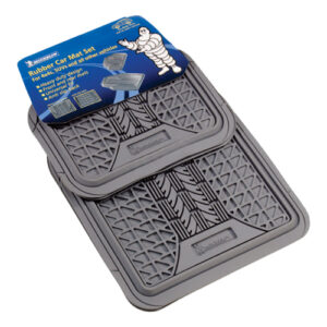 4Piece Grey Rubber Michelin Mat Set