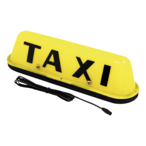 Autogear Magnetic Yellow Taxi Sign