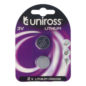 Uniross Lithium Coin Code 2032