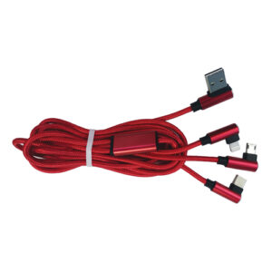 Autogear 1.5M 3-in-1 USB Cable for Quick Charge