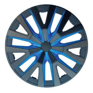 Autogear 14" Matt Blue / Blue Wheel Cover Set