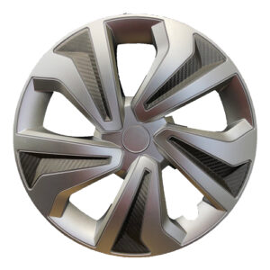 Autogear 14" Silver / Grey Wheel Cover Set