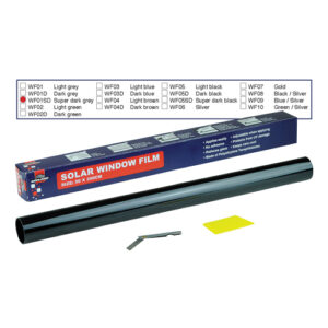Autogear Anti UV and Infrared Window Film - Super Dark Grey