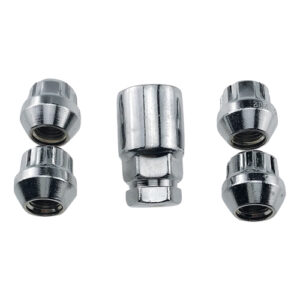 Autogear 1.25mm Wheel Lock Nut Set - Short