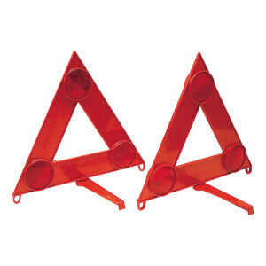 Truck Lamp Small Warning Triangle Pair