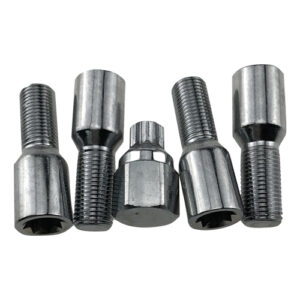 Autogear 1.50 x 14 x 28mm Wheel Lock Stud Set VW Golf 4/5 and Kombi