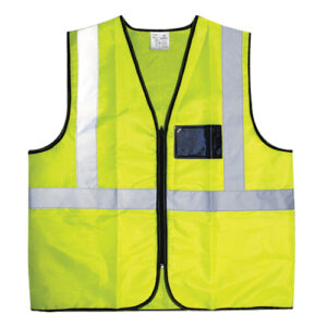 Autogear Reflective Vest XXXL Zipper and ID Pocket